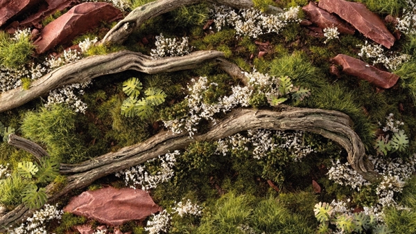 Gamers Grass - White Rose Flowers (6mm)