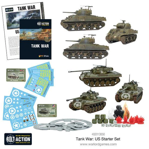 Bolt Action WW2 - Tank War: US Army