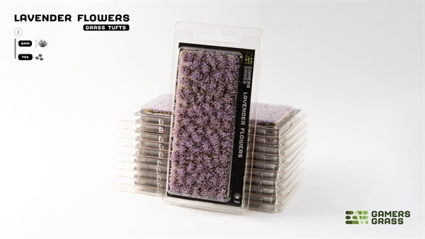 Gamers Grass - Lavender Flowers (6mm)