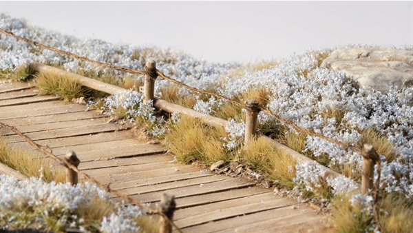 Gamers Grass - Light Blue Lilac Flowers (6mm)