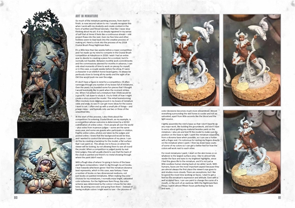 The Art of... Volume 1 - Miniature Monthly