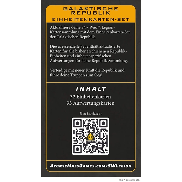 Star Wars: Legion - Galaktische Republik