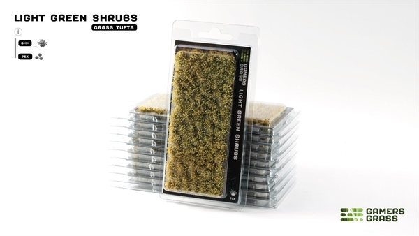 Gamers Grass - Shrubs Light Green (6mm)