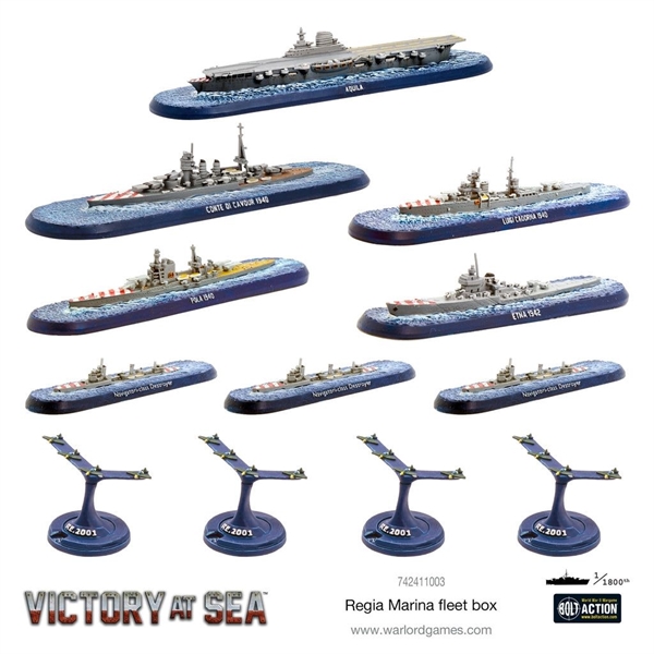 Victory at Sea - Regia Marina fleet box