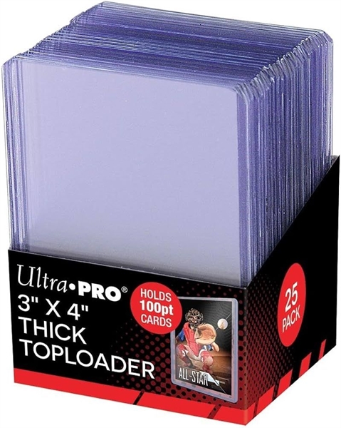 Ultra Pro - Toploader 3x 4 Super Thick