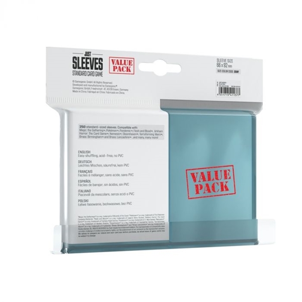 Just Sleeves – Value Pack, 250