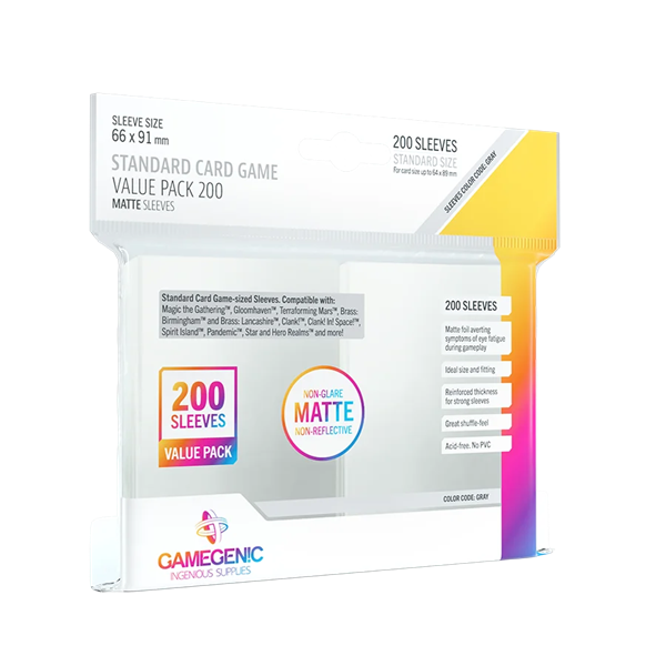 Gamegenic – Matte Value Pack, 200