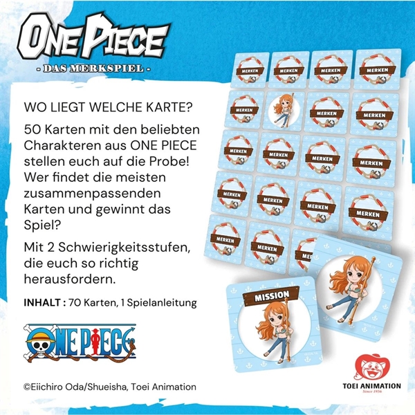 Topi Games - One Piece: Das Merkspiel