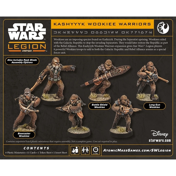 Star Wars: Legion - Kashyyyk Wookie Warriors