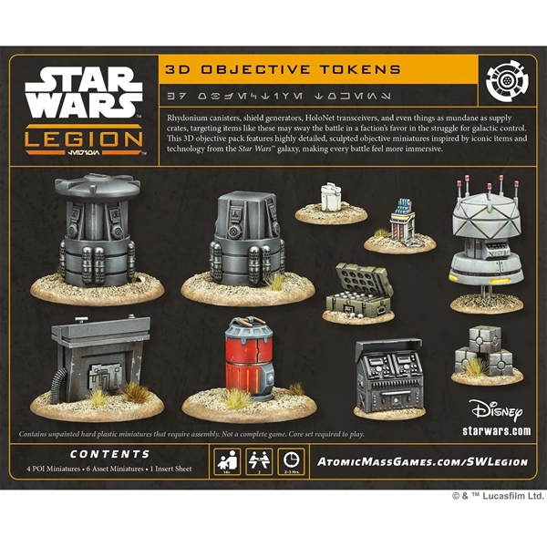 Star Wars: Legion - 3D Objective Tokens
