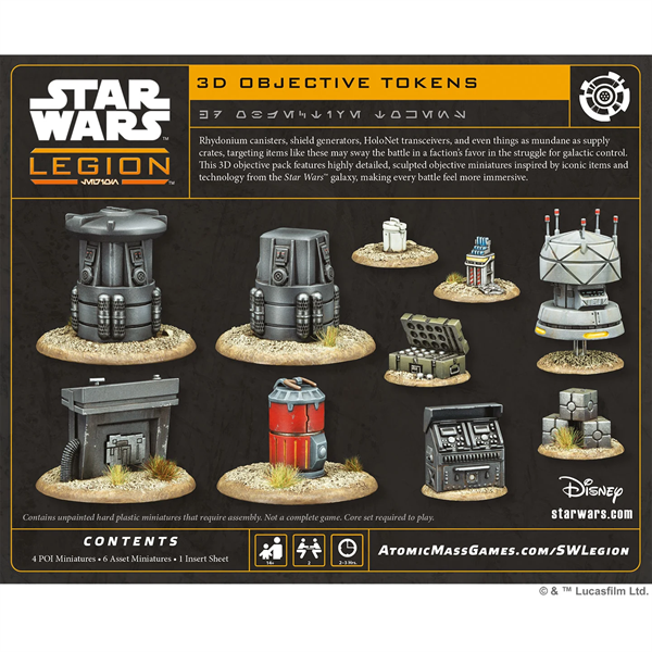 Star Wars: Legion - 3D Objective Tokens