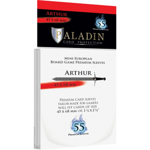 Paladin Sleeves - Arthur Premium Mini European