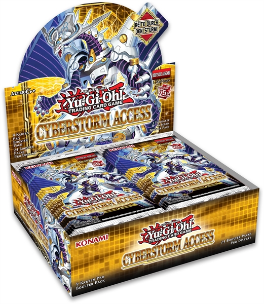 YGO - Cyberstorm Access Booster Display