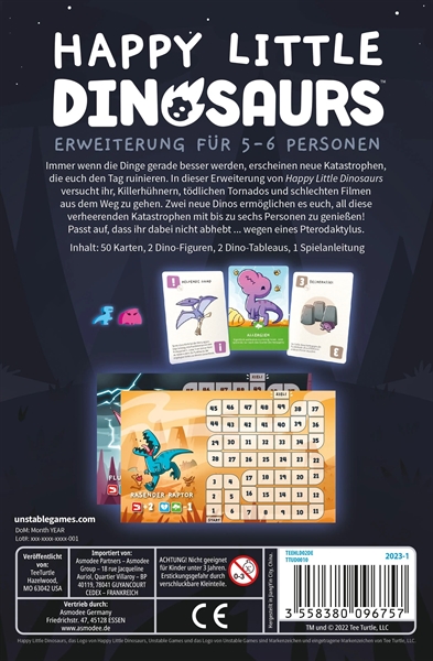 Unstable Games - Happy little Dinosaurs