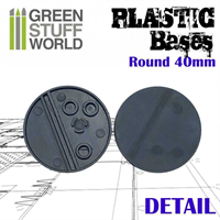 Green Stuff World - Plastik Bases Rund