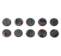 Gamers Grass - Spaceship Corridor Bases 10Stk.