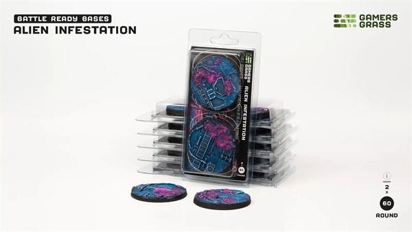 Gamers Grass - Alien Infestation Bases 2Stk.