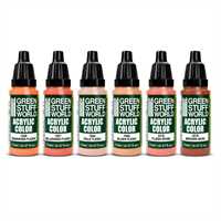 Green Stuff World - Farbset Flesh Tones