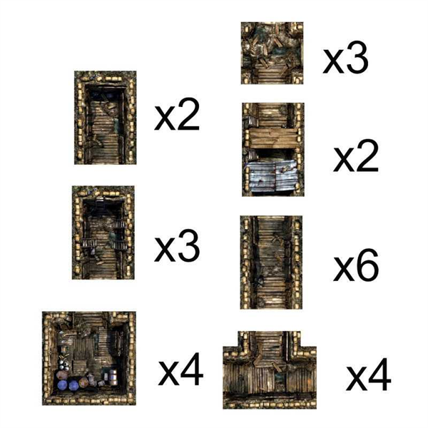 Green Stuff World - Neopren Gelnde Set