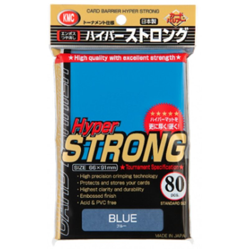 KMC Standard Sleeves - Hyper STRONG Blue