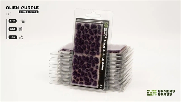 Gamers Grass - Tufts Alien Purple (6mm)