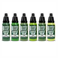 Green Stuff World - Farbset Bright Green