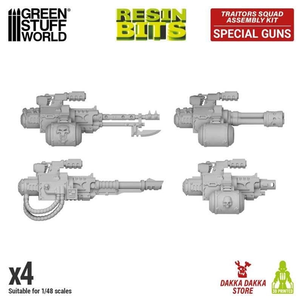 DakkaDakka - Traitors Squad, Spezialwaffen