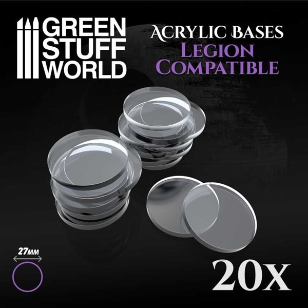Green Stuff World - Acryl Bases Rund