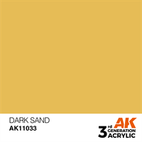 AK 3rd Generation Acrylics - Dark Sand