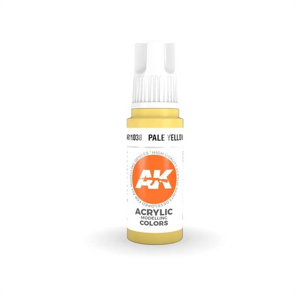 AK 3rd Generation Acrylics - Pale Yellow