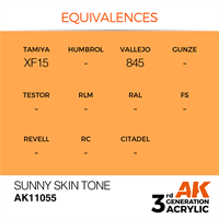 AK 3rd Generation Acrylics - Sunny Skin Tone