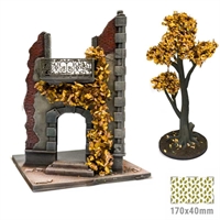 Green Stuff World - Blttermatte, Eiche Gelb