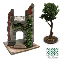 Green Stuff World -Blttermatte, Eiche Dunkelgrn