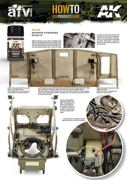 AK Interactive - Streaking Grime for Interiors
