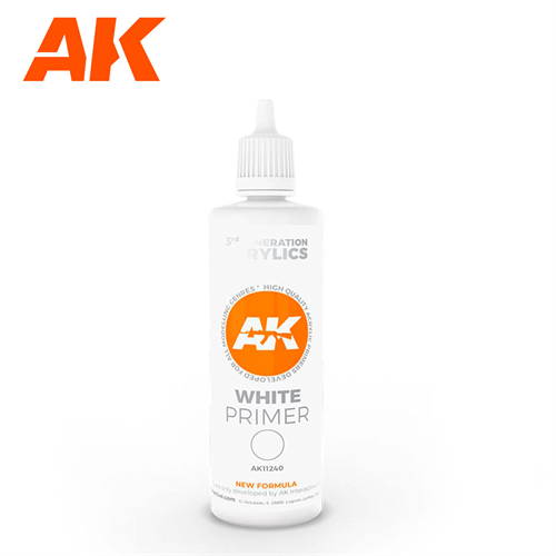 AK 3rd Generation Acrylics - White Primer