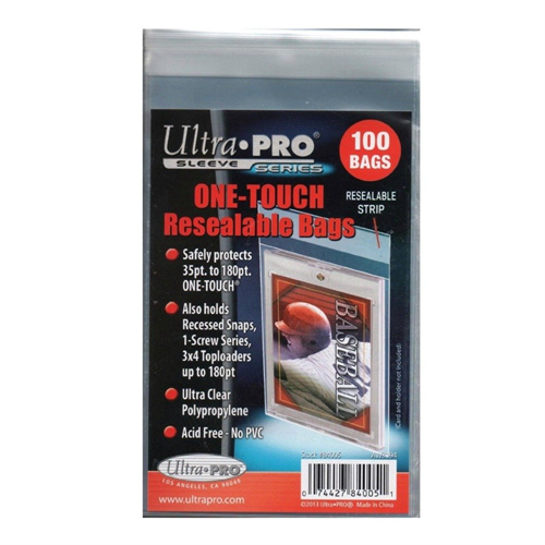 Ultra Pro - Standard Sleeves, Resealable Bags