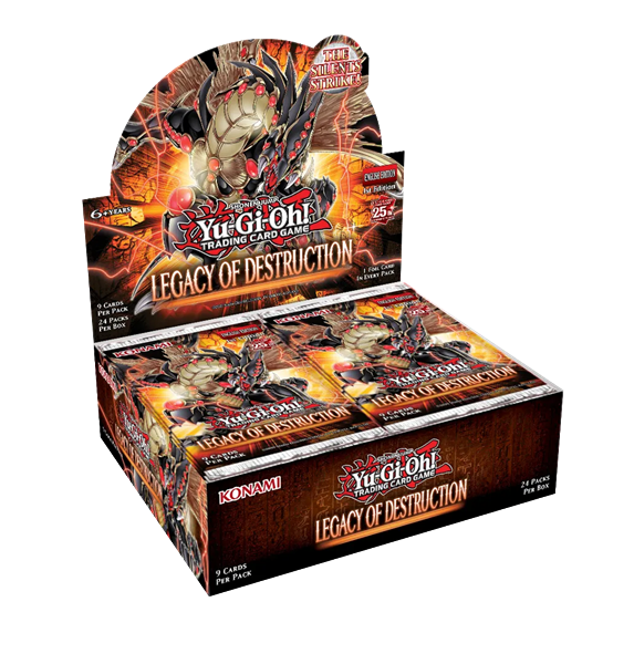 YGO - Legacy of Destruction, Booster Display
