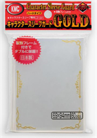 KMC Standard Sleeves - Character Guard Gold