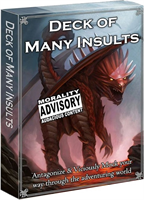 Dungeons & Dragons - Deck of Many Insults
