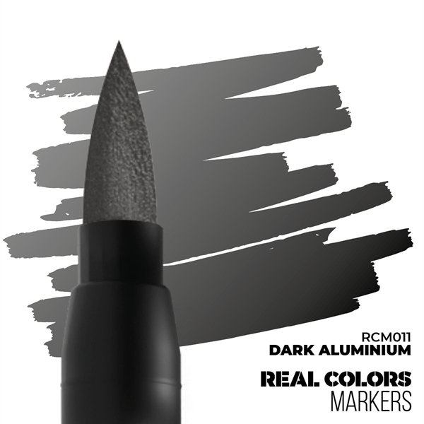 AK Real Colors - RC Marker, Dark Aluminium