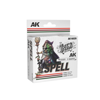 AK Interactive - The Inks: Spell Colors Set
