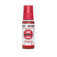 AK Quick Generation Acrylics - Infernal Red