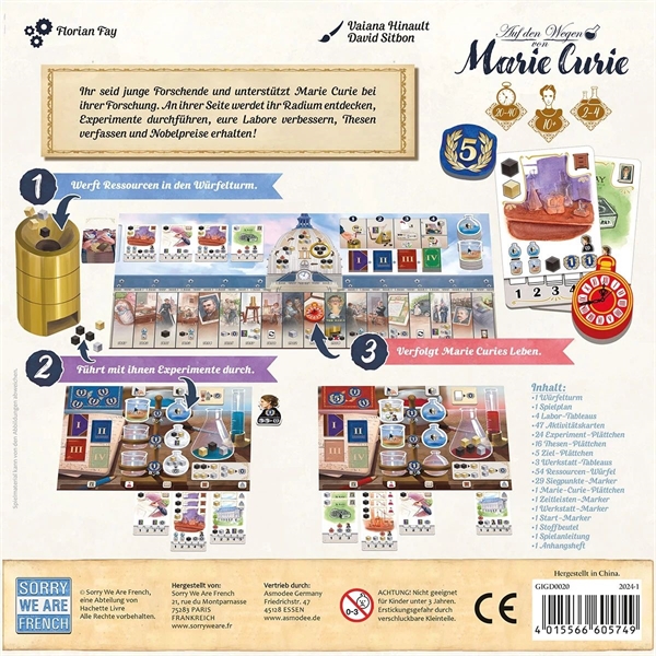 SWAF - Auf den Wegen von Marie Curie