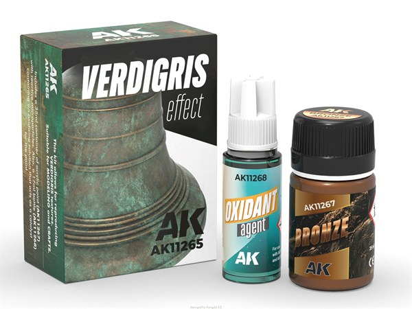AK 3rd Generation Acrylics - Verdigirs Effect