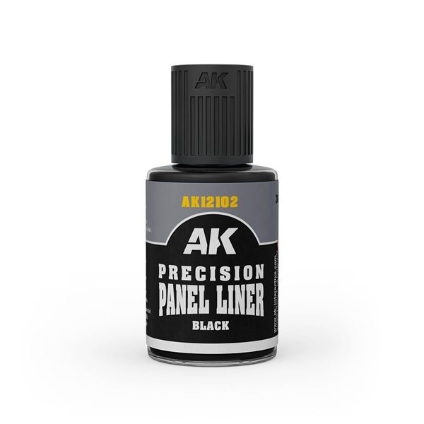 AK Interactive - Precision Paneliner, Black