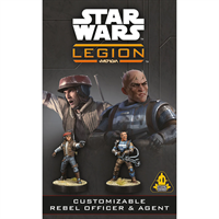 Star Wars: Legion - Customizable Rebel Officer & Agent