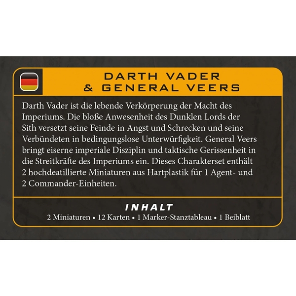 Star Wars: Legion - Darth Vader & General Veers