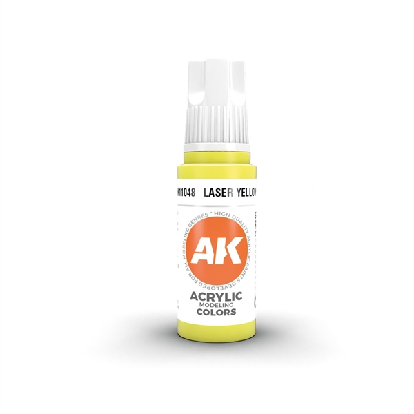 AK 3rd Generation Acrylics - Laser Yellow