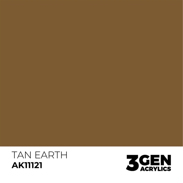 AK 3rd Generation Acrylics - Tan Earth