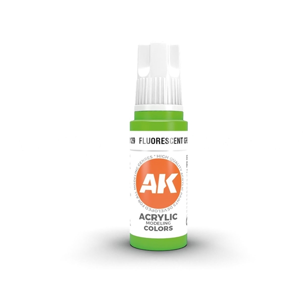 AK 3rd Generation Acrylics - Fluorescent Green